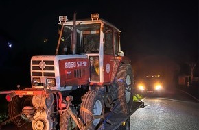 Hauptzollamt Ulm: HZA-UL: Traktorschmuggler gestoppt