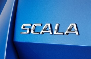 Skoda Auto Deutschland GmbH: SKODA SCALA: neuer Name für neues Kompaktmodell (FOTO)