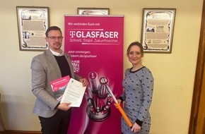 Deutsche Telekom AG: Glasfaser für Zörbig
