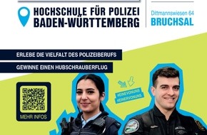 Hochschule für Polizei Baden-Württemberg: POL-HfPolBW: "DU VERDIENST EIN WIR" - Tag der Ausbildung bei der Polizei Baden-Württemberg