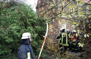 Freiwillige Feuerwehr Werne: FW-WRN: Sturmtief Nannette hielt die Feuerwehr auf trapp
