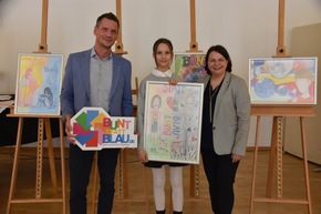 „bunt statt blau“: Schüler aus Hagenow gewinnen DAK-Plakatwettbewerb in Mecklenburg-Vorpommern