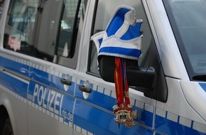 Polizeipräsidium Trier: POL-PPTR: Weiberfastnacht in Trier und Wittlich - Polizei zieht erstes positives Zwischenfazit