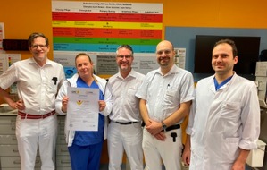 Schön Klinik: Pressemeldung: Schön Klinik Neustadt ist zertifiziertes Zentrum für Herzstillstand-Patienten