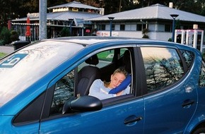 Deutscher Verkehrssicherheitsrat e.V.: Übermüdung am Steuer: Ein kleines "Nickerchen" auf einem Rastplatz kann die Leistungsfähigkeit des Fahrers erheblich verbessern