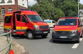 Feuerwehr Dresden: FW Dresden: Schwerer Verkehrsunfall mit Verletzten
