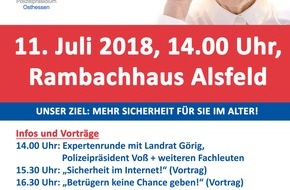 Polizeipräsidium Osthessen: POL-OH: Präventionskampagne "SENIOREN SIND AUF ZACK" zu Gast im Rambachhaus (Dateien auf my news aktuell)