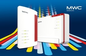 AVM GmbH: AVM mit innovativen Lösungen für 10G-Glasfaser, 5G und WLAN Mesh auf dem MWC 25
