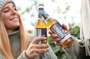 Krombacher Brauerei GmbH & Co.: Krombacher's Fassbrause erstmals in der Winter-Edition: Neue Sorte Winterapfel ab Oktober