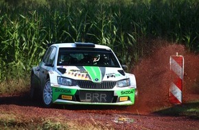 Skoda Auto Deutschland GmbH: Erster Matchball: SKODA AUTO Deutschland Pilot Fabian Kreim will schon bei der Rallye Erzgebirge zum dritten Mal Deutscher Meister werden (FOTO)