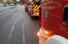 Freiwillige Feuerwehr Gemeinde Schiffdorf: FFW Schiffdorf: Ölspur sorgt für Einsatz der Feuerwehr