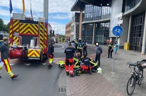Polizei Aachen: POL-AC: Schwerverletzter Radfahrer nach Unfall auf Grenzstreifen