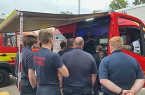 Feuerwehr Heiligenhaus: FW-Heiligenhaus: Feuerwehreinheiten absolvieren gemeinsame Einsatzübung