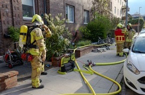 Feuerwehr Hannover: FW Hannover: Kellerbrand mit Verletzen