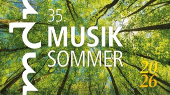 MDR Mitteldeutscher Rundfunk: Der Wald als Bühne: 35. MDR-Musiksommer 2026 verbindet Musik, Natur und touristische Entdeckungen – Vorverkauf ab sofort