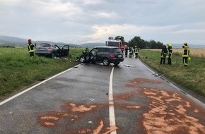 Polizeidirektion Landau: POL-PDLD: Verkehrsunfall mit verletzten Personen