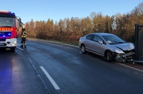 Feuerwehr Sprockhövel: FW-EN: Mehrere Einsätze durch Verkehrsunfälle und Ölspuren