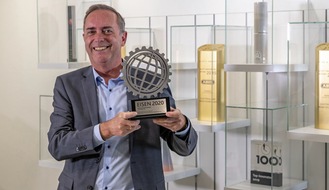 ABUS Gruppe: ABUS Terrassentürantrieb HomeTec Pro mit dem "EISEN Innovation-Award" ausgezeichnet