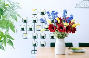 Blumenbüro: Das Amaryllis-Formspiel: Kunstwerke aus der Natur / Winterlicher Blumenklassiker zeigt moderne Seite