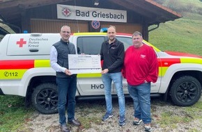 Edeka Südwest: Presse-Information: Edeka-Mitarbeitende unterstützen DRK Bad Griesbach