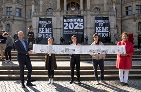 Landeshauptstadt Hannover: Hannovers Science-Fiction-Bid Book: "Ein Buch aus der Zukunft für die Zukunft" / Hannover als "Agora of Europe" auf dem Weg zur Kulturhauptstadt Europas 2025