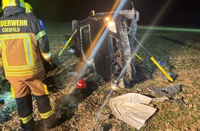 Polizei Coesfeld: POL-COE: Coesfeld, Wiedauer Weg/ Verkehrsunfall