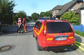 Feuerwehr Heiligenhaus: FW-Heiligenhaus: Gas strömte über fünf Stunden aus PKW (Meldung 18/2019)