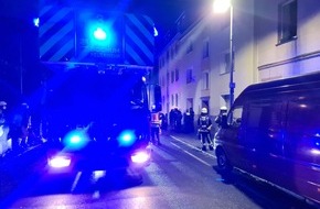 Feuerwehr Bochum: FW-BO: Wohnungsbrand mit einem verletzten Bewohner