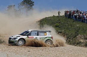 Skoda Auto Deutschland GmbH: SKODA Pilot Wiegand will in Sardinien aufs Podium (BILD)