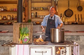 Panta Rhei PR AG: Rent-a-Hut: das höchste Kochstudio Europas zur Miete