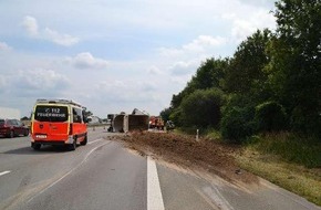 Polizeiinspektion Harburg: POL-WL: Lkw- Unfall sorgt für langen Stau ++ Egestorf - Mit Luftgewehr auf Fußgänger geschossen
