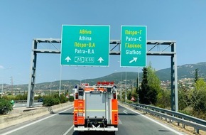 Feuerwehr und Rettungsdienst Bonn: FW-BN: EU-Waldbrandkontingent aus NRW erreicht Griechenland