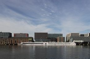 A-ROSA Flussschiff GmbH: Hartelijk Welkom A-ROSA SILVA: Neues 10. Schiff wurde heute feierlich in Amsterdam getauft (BILD)