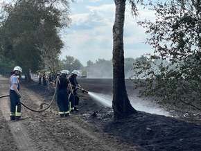 FW-SE: Mehrere Vegetationsbrände im Kreis Segeberg