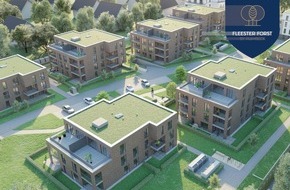 Wohnungsunternehmen Plambeck: Wohnungsunternehmen Plambeck: Grundsteinlegung für 91 Wohnungen in Fleestedt