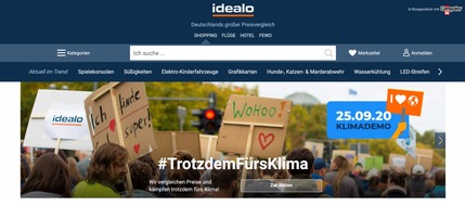 Idealo Internet GmbH: idealo ruft mit Aktion #TrotzdemFürsKlima zur Teilnahme am globalen Klimastreik auf