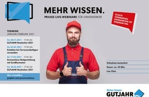 Gutjahr Systemtechnik GmbH: Neue Gutjahr-Webinare ab Ende Januar – von Experten für Experten