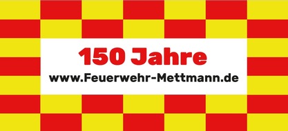 FW Mettmann: Die Feuerwehr Mettmann wird 150 Jahre alt