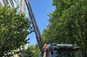 Kreisfeuerwehrverband Main-Taunus e.V.: Feuerwehr MTK: Wohnungsbrand in Okrifteler Hochhaus - Mehrere Menschen und Tiere gerettet