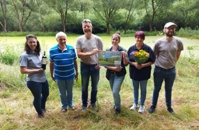 Edeka Südwest: Presse-Information: Projekt zur Biotop-Erweiterung gewinnt beim Naturschutzwettbewerb „Unsere Heimat & Natur“