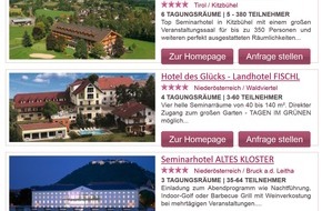 Renate Danler Consulting: Neues ePortal für Seminar- und Tagungshotels in Österreich - BILD