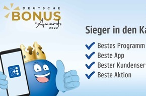 PAYBACK GmbH: Gleich vier Mal auf Platz 1: PAYBACK siegt in allen Kategorien der "Deutschen Bonus Awards"