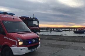 Landeswasserschutzpolizeiamt Mecklenburg-Vorpommern: LWSPA M-V: Rauchentwicklung auf Fahrgastschiff im Stadthafen Sassnitz