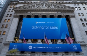 Motorola Solutions: Motorola Solutions verstärkt Fokus auf Schutz und Sicherheit / Unternehmensportfolio umfasst vernetzte Lösungen für Sicherheitsbehörden und Unternehmen zum Schutz von Menschen, Eigentum und Orten