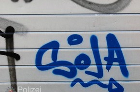 Polizeipräsidium Westpfalz: POL-PPWP: Graffiti entdeckt? - Bitte melden!