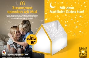 McDonald's Deutschland: Mut spenden. Nähe schenken. Doppelt Gutes tun mit den neuen Mutlichtern von McDonald's