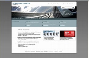 Goodyear Germany GmbH: Goodyear Dunlop mit neuer Website online / Konzern präsentiert sich in seiner Gesamtheit