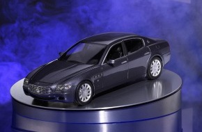 Mattel GmbH: MATTEL und Maserati leiten mit der gleichzeitigen Einführung des Quattroporte und seines HOT WHEELS Pendants für Sammler ein neues Zeitalter des Luxus ein