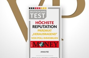 von Poll Immobilien GmbH: VON POLL IMMOBILIEN genießt „Höchste Reputation“ bei seinen Kunden