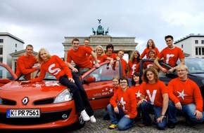 Renault Deutschland AG: Renault "safety stars" 2008 / Deutschlands beste Fahranfänger gehen an den Start
